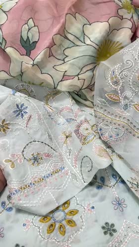 Rs 11000 COCO by Zara Shah Jahan lawn Emb 3pc new launch ( 7B)