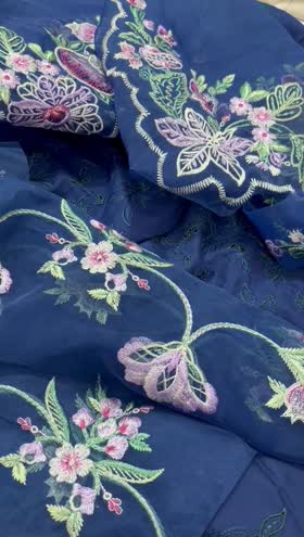 Rs 11000 COCO by Zara Shah Jahan lawn Emb 3pc new launch ( 8A)
