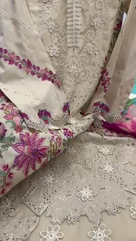 Rs 14000 Aneelas UNstitched Lawn Emb 3pc [LUX-07] [Dispatch Date 15th July] ~ [Chest 22] [Length 43] LARGE