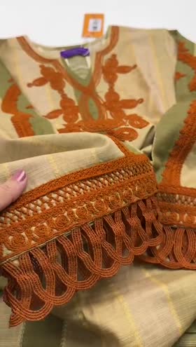 Rs 2100 Sana Safinaz stitched L   awn shirt ~ SMALL