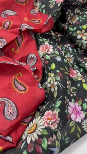 Rs 2150 Lawn printed shirt trouser 2pc