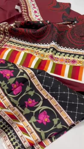 Rs 2750 Regallia linen printed 3pc