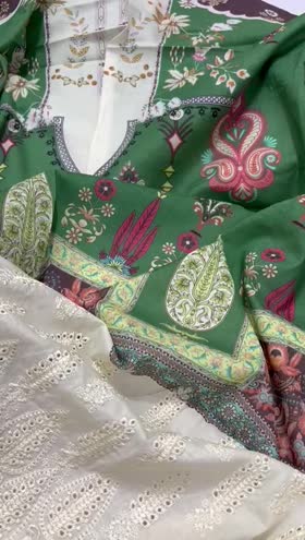 Rs 2800 lawn chicken Kari Emb 2pc