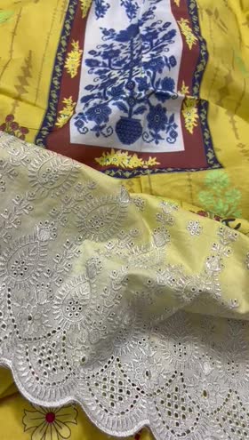 Rs 2800 lawn chicken Kari Emb 2pc