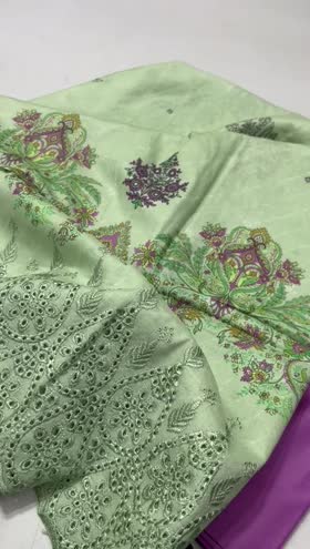 Rs 2800 lawn chicken Kari Emb 2pc