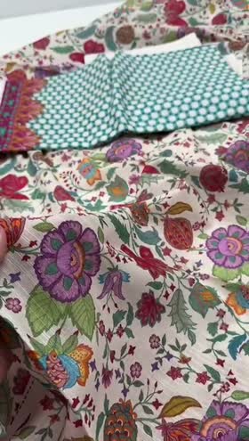 Rs 2950 BeechTree Printed Khadar 3pc