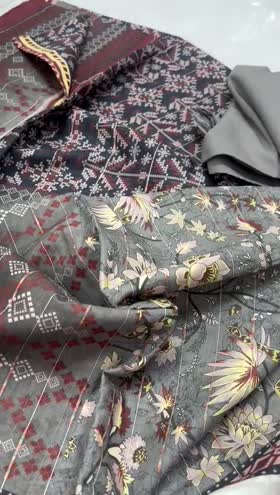 Rs 3200 lawn printed 3pc