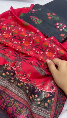Rs 3200 mizaj lawn printed 3pc