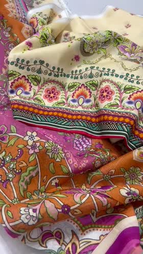 Rs 3350 Raiha lawn printed 3pc voil lawn duppata