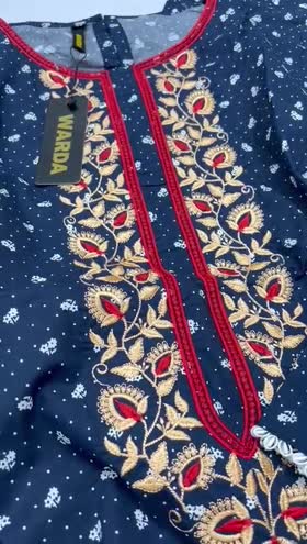 Rs 3550 Warda girls stitched Emb 2p ~ MEDIUM
