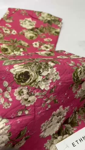 Rs 3650 Ethnic chicken kari emb shirt trouser 2pc