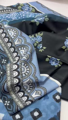 Rs 3650 Paltar lawn printed 3pc Dobby voil duppata