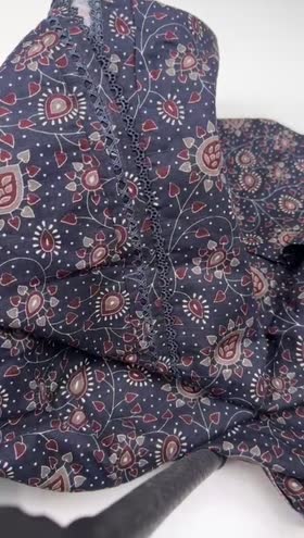 Rs 3800 Bin Saeed Stitched Khaddar 3pc ~ MEDIUM