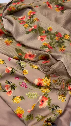 Rs 3800 Marina Wool Shawl 3pc
