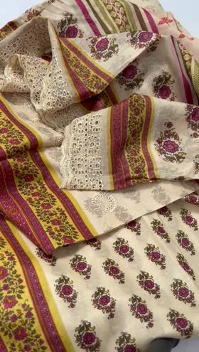 Rs 4050 magic in print Emb 3pc Emb voil lawn duppata