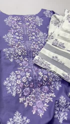 Rs 4400 Sahiba stitched Emb 2pc  ~ [Chest 22] [Length 36] LARGE