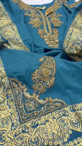 Rs 4400 Sahiba Stitched Emb Kaftan ~ [Chest 26] [Length 44] XLARGE