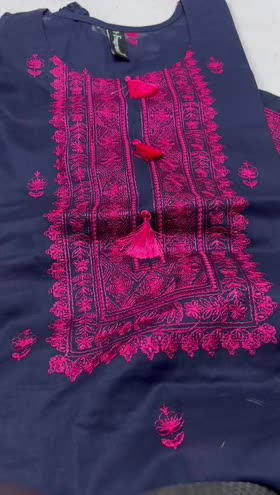 Rs 4500 Fragrant lawn Emb stitched 2pc  ~ LARGE