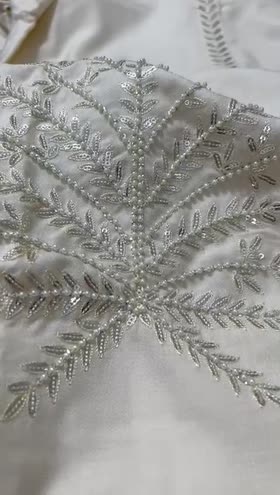 Rs 4550 Sahiba stitched Dhanak emballished 2pc ~ [Chest 20] [Length 36] MEDIUM