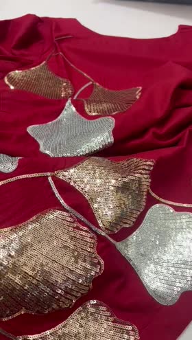 Rs 4650 Sahiba stitched sequin 2pc  ~ [Chest 22] [Length 46] LARGE