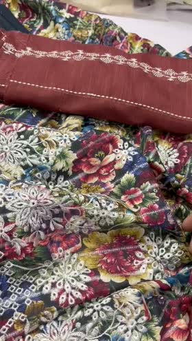 Rs 4950 Sapphire jacquard Emb 3pc ( Retail 7590)