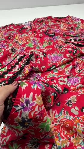 Rs 4950 Zaha Stitched Shirt Trouser ~ MEDIUM