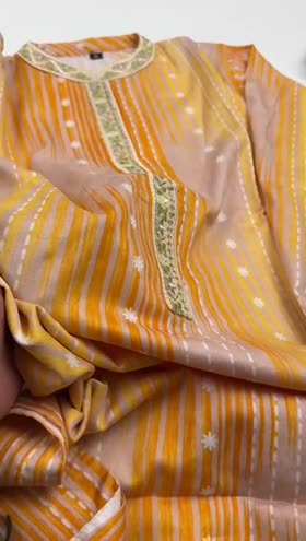 Rs 5250 Sahiba Stitched 3pc ~ [Chest 20] [Length 43] MEDIUM