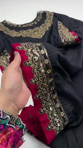 Rs 5250 Sahiba Stitched Emb 2pc ~ [Chest 24] [Length 46] XLARGE