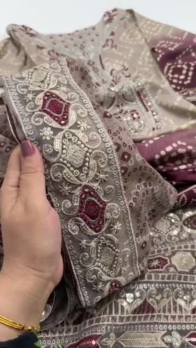 Rs 5700 Sahiba Lawn Stitched Emb 3pc ~ [Chest 24] [Length 48] XLARGE
