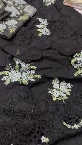 Rs 5800 Sahiba stitched Emb 3pc ~ [Chest 20] [Length 43] Medium