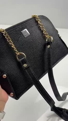 Rs 6000 UAE Imported Pure Leather Crossbody Bag [Stock Clearance Sale]
