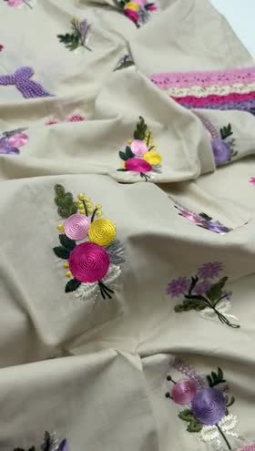 Rs 6500 Sahiba Stitched 3pc ~ [Chest 19] [Length 46] SMALL