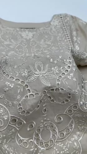 Rs 6600 Sahiba Stitched Emb 3pc ~ [Chest 24] [Length 44] XLARGE