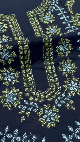 Rs 6800 lawn hand made Emb 2pc