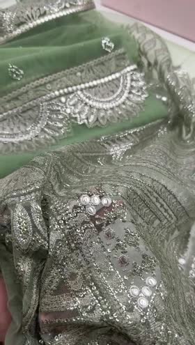 Rs 7000 Zainab Manan by Mariyam Emb Net 3pc