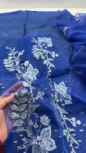 Rs 9800 Sobia Nazir Luxury Lawn Emb 3pc [1B] [Retail 18550]