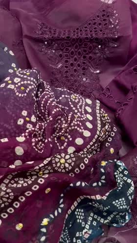 Rs 9950 Nureh bazaar lawn Emb 3pc  mukesh duppata ( NE 240)